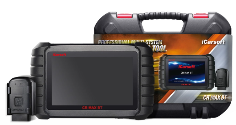 iCarsoft CR MAX BT – koffert og enhet